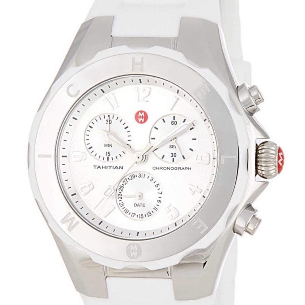 Gorgeous EUC Michele Jelly Bean Watch